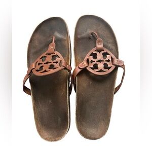 Tory Burch Miller Cloud Sandals Size 12